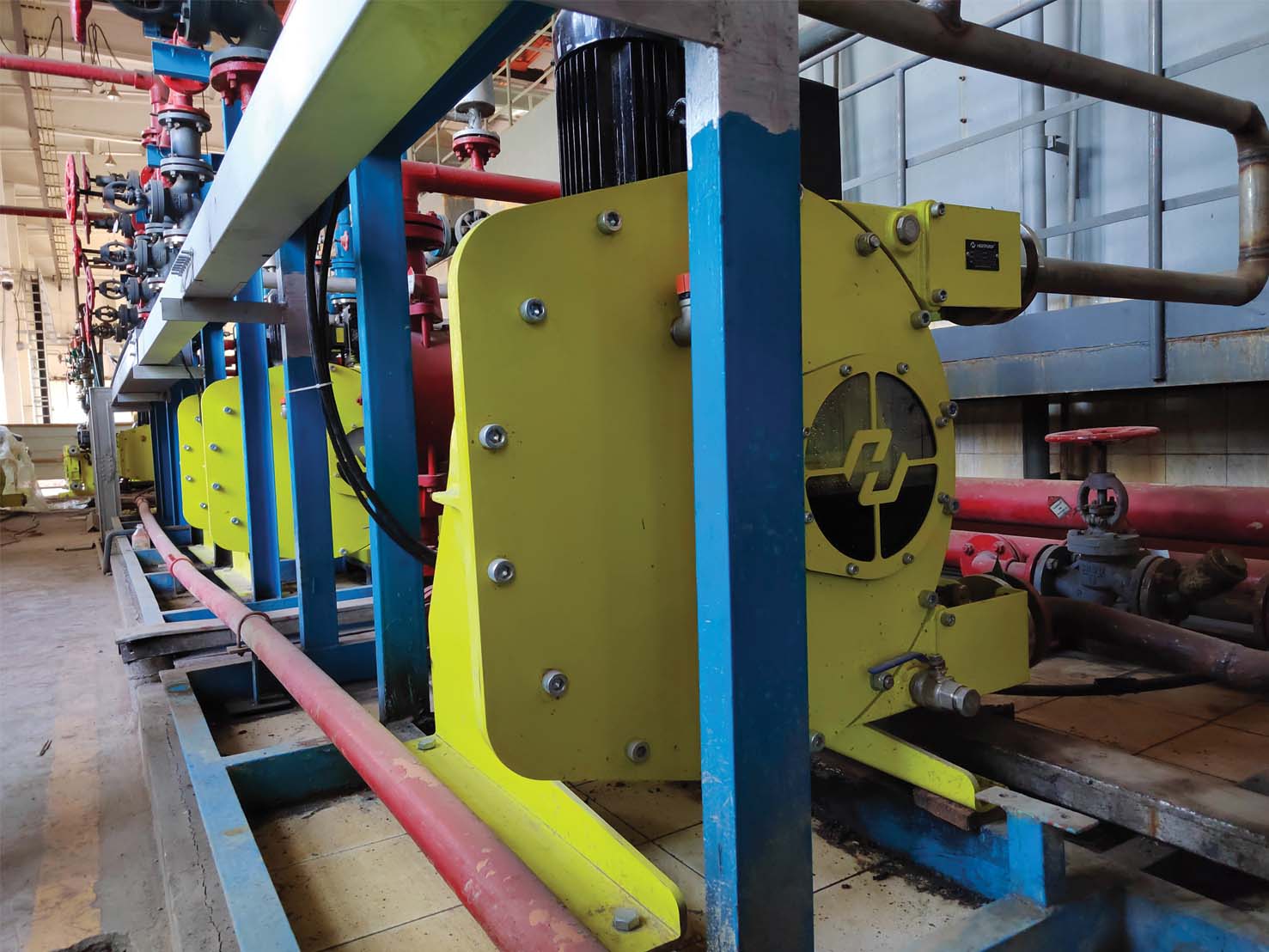 漢坤流體軟管泵智能化解決方案